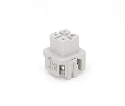 Compact Series Kvenkyns þungur tappi með 3 skautum